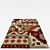 Versatile Set of 6 Rugs 3D model small image 6