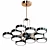 Elegant Abbott Chandelier: Studio Van den Akker 3D model small image 1