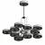 Elegant Abbott Chandelier: Studio Van den Akker 3D model small image 2