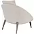 LIDO Fabric Chair: Modern Elegance for Your Home 3D model small image 3
