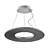 Iris H596 Pendant: Striking Minimalist Design 3D model small image 2