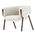 Elegant Monica Armchair by Bulo 3D model small image 1