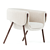 Elegant Monica Armchair by Bulo 3D model small image 3