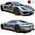 Luxury Porsche 960 Turismo: 2021 Power & Elegance 3D model small image 1