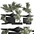 Zen Bonsai Indoor Plant Set 3D model small image 7