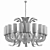 Luxury Leonardo Chandelier: 20-Light Contemporary Design 3D model small image 3