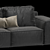 Sleek Designer Sofa for Modern Interiors 3D model small image 5