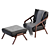 Minimalist KATAKANA Armchair 3D Model 3D model small image 6