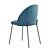 Stylish Deephouse Dijon Chair  3D model small image 2