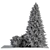 Evergreen Garden Set: Pine Tree & Bush 3D model small image 4