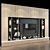 Modern TV Wall Set | LG-KTV123 3D model small image 3