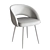 Mirella Grace Metal Chair 3D model small image 5