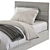 Luxurious LAMBERT Bed - FENDI 3 3D model small image 4