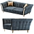 Elegant Diamante Sofa 3D model small image 2