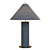 Elegant Remi Table Lamp - Crate & Barrel 3D model small image 2