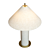 Elegant Remi Table Lamp - Crate & Barrel 3D model small image 3