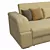 Comfortable Alfa 1BD Sofa 3D model small image 3