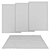 Versatile Rug Set: 6 Variations for Different Angles 3D model small image 7