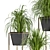 Modern Indoor Plants: Ferm Living Bau Pot Set 3D model small image 4