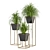 Modern Indoor Plants: Ferm Living Bau Pot Set 3D model small image 5