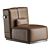 Flexform ABCD Armchair 3D model small image 1