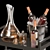 Kitchen Rolling Storage-1: Elegant Wine Decanter, Crystal Stemware, and More 3D model small image 3