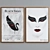 Black Swan Movie Poster Frame Set 3D model small image 4