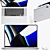 Sleek and Powerful: Apple MacBook Pro 16" 2021 3D model small image 2