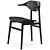 Nor11 Buffalo Chair: Integrated Cushion & Versatile Design 3D model small image 2