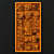 Hieroglyphic Cube Panel - Decorative, Big, No. 5 3D model small image 1