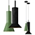 Dymar Set | Modern Hanging Lamp 3D model small image 2