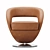 Modern Leather Armchair 7398 - SESSEL 3D model small image 13