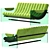 Luxurious FABIO LENCI Sofa - Elegant and Stylish! 3D model small image 2