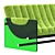 Luxurious FABIO LENCI Sofa - Elegant and Stylish! 3D model small image 3