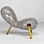 Embryo Armchair by Mark Newson 3D model small image 2