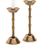 Vintage Brass Candlestick Set 3D model small image 2