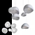 Cloudy Glow Handcrafted Pendant Lamp 3D model small image 7