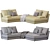 Modern Evans Sofa by Ditreitalia 3D model small image 5