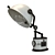 Vintage Sunlamp Table Light 3D model small image 4