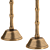 Vintage Brass Candle Holders Set 3D model small image 4