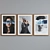 Modern Collage Picture Frame Set 3D model small image 4