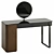 Elegant Parisienne Mirror Lady Desk 3D model small image 6