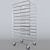 Versatile TShG 12 Dish Trolley with Trays & Cups 3D model small image 5