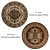 Round Rug Set: Versatile 6-Piece Collection 3D model small image 3