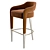 Invicta I Bar Stool: Seamless Design Excellence 3D model small image 1