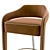 Invicta I Bar Stool: Seamless Design Excellence 3D model small image 2