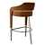 Invicta I Bar Stool: Seamless Design Excellence 3D model small image 4