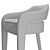 Invicta I Bar Stool: Seamless Design Excellence 3D model small image 6