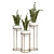 Ferm Living Bau Pot Large - Set 157: Indoor Plant Collection 3D model small image 3