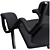 Varier Gravity Balans: Ergonomic Reclining Chair 3D model small image 2